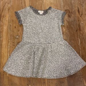NEW Peek Silver and Black 18-24 Month Dress